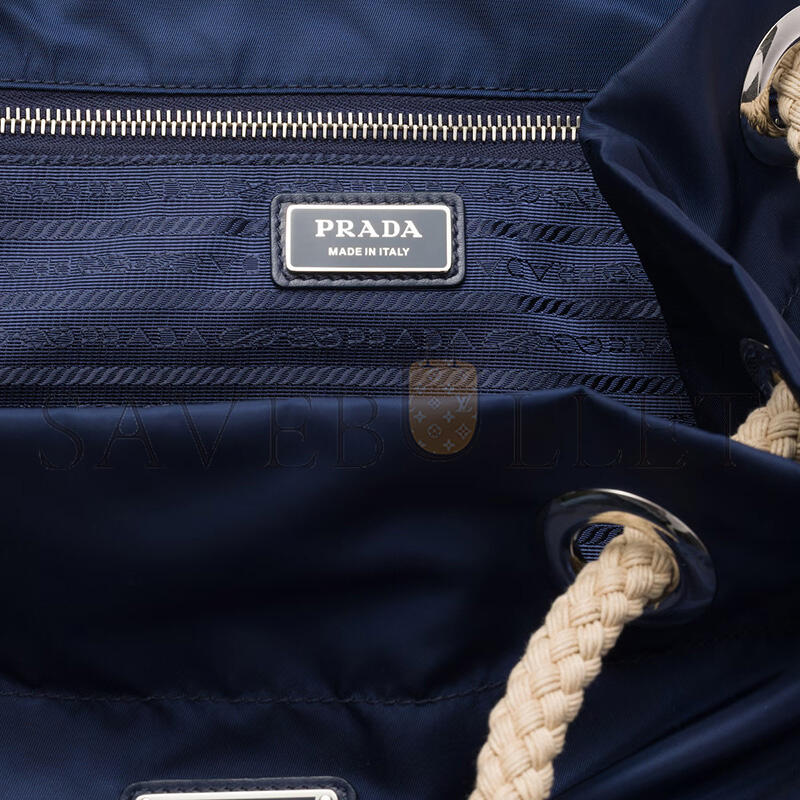 Pra*a mariner medium re-nylon tote bag 2vg133 (44*34*24cm)